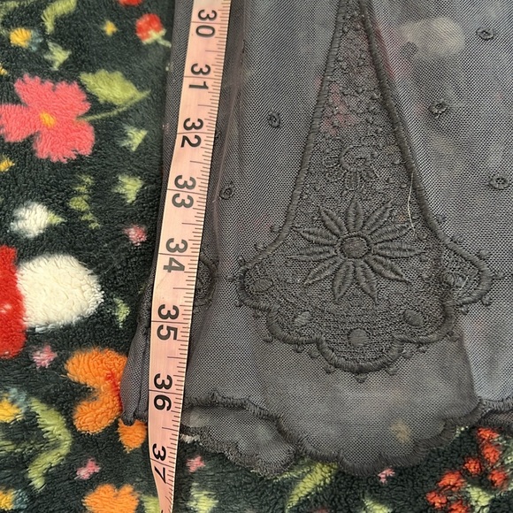 PACSUN grey mesh skirt - Picture 5 of 6